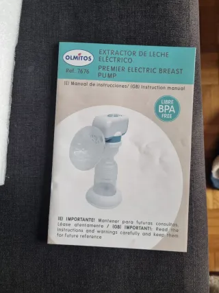 Extractor Leche Eléctrico Olmitos Premier