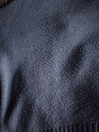 Jersey azul de punto