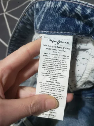 Vaqueros Pepe Jeans Talla 26 largo 32