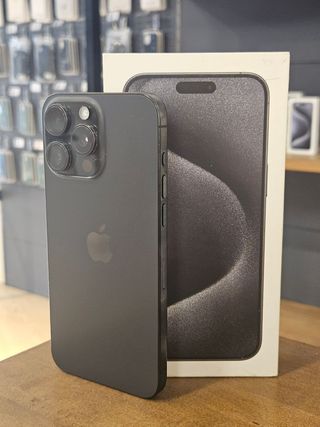 IPHONE 15 PRO MAX 256GB NEGRO BATERIA 87%