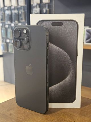 IPHONE 15 PRO MAX 256GB NEGRO BAT. 100%