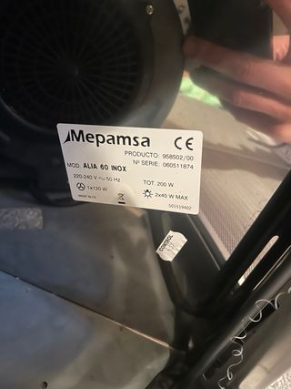 Campana extractora de cocina