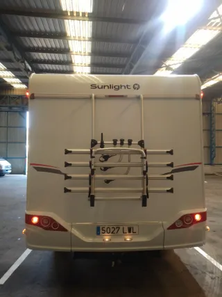 Autocaravana sunlight