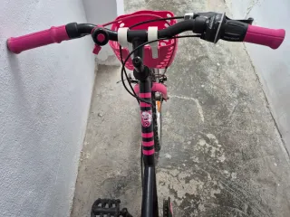 Bicicleta Infantil Rosa y Negra