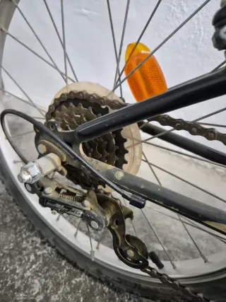 Bicicleta Infantil Rosa y Negra