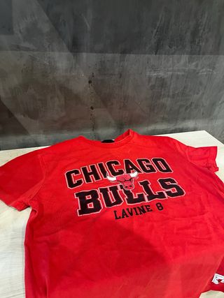 Camiseta Chicago Bulls Lavine 8 Roja