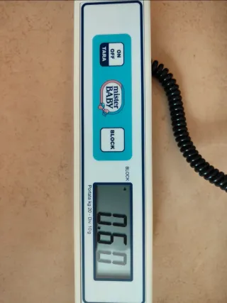 Bilancia digitale neonati "Mister Baby"