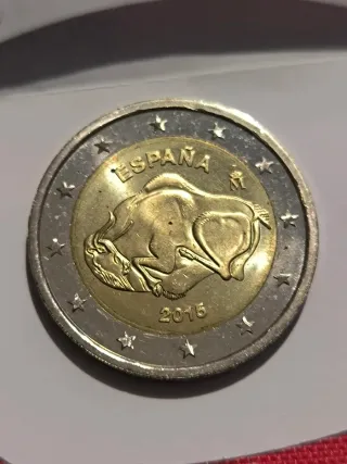 Moneta 2 Euro Spagna 2015 Fior di Conio