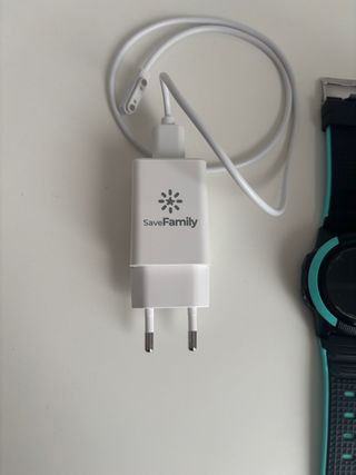 Reloj SaveFamily Slim 4G Negro/Turquesa