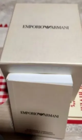 Reloj Emporio Armani Acero Azul Original