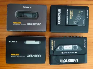 Lote 4 x SONY Walkman (no funcionan)