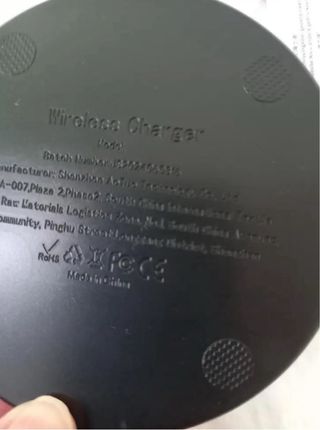 Cargador Inalámbrico Rápido Móvil/Reloj