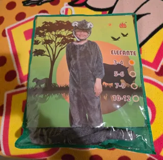 Disfraz Elefante Talla 3-4 Años