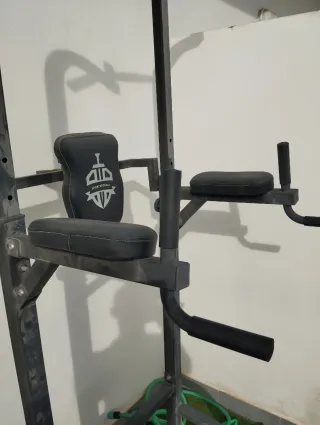 Rack de dominadas y paralelas