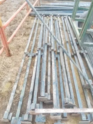 Estructura caseta metal