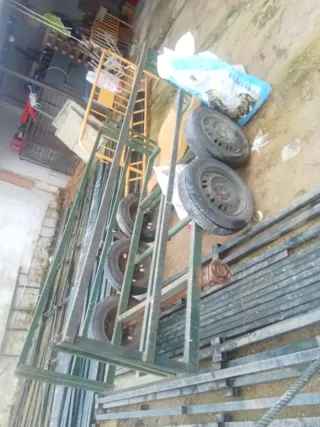 Estructura caseta metal