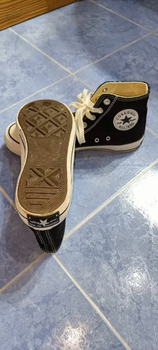 Botas Cobaggio Negras y Blancas Talla 43