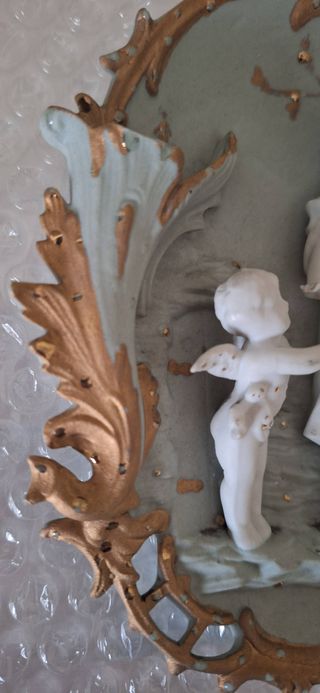 Placa de biscuit antigua