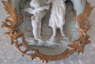 Placa de biscuit antigua