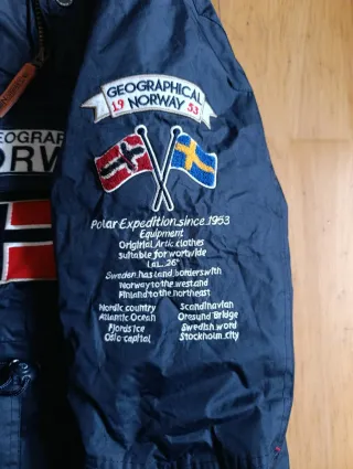 REBAJADA| Chaqueta Geographical Norway - Azul Mari