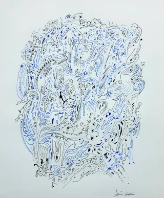 Colección Dibujos Abstractos Bocetos Papel