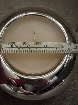 Juego 3 Velas Zara Home Plata