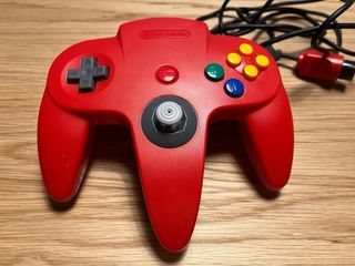 Mando Nintendo 64 Rojo con Caja