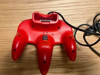 Mando Nintendo 64 Rojo con Caja