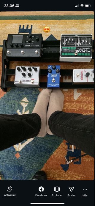 Pedales guitarra/bajo como nuevos todos