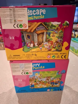 2 Puzzles Infantiles 45 piezas