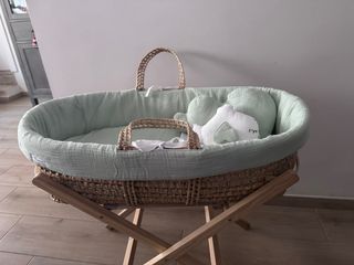 Cuna moisés mimbre Cucosbaby