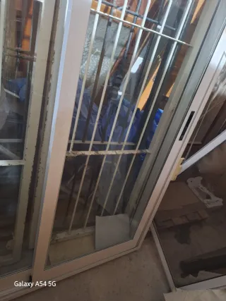 Balconera aluminio 150x223 cristal doble climalite