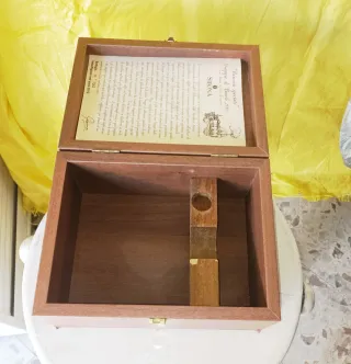 Scatola Legno Grappa Sibona