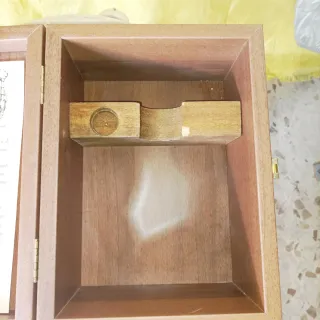 Scatola Legno Grappa Sibona