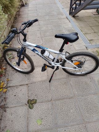 Bicicleta Rockrider Blanca