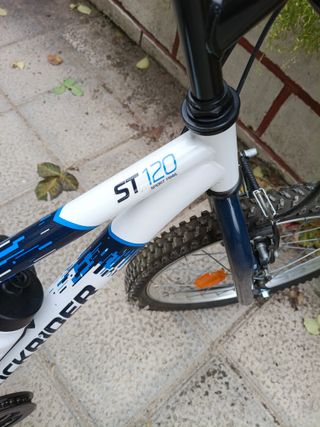 Bicicleta Rockrider Blanca