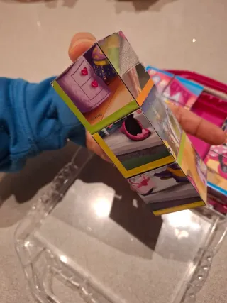 Puzzle cubos Maletín Minnie Mouse