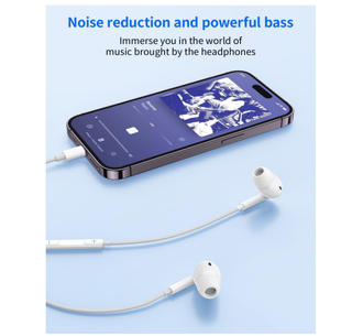 2 Cuffie iPhone Lightning Bianche