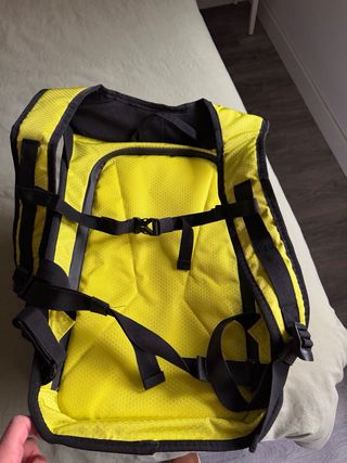 Mochila Moto Louis Impermeable Amarilla