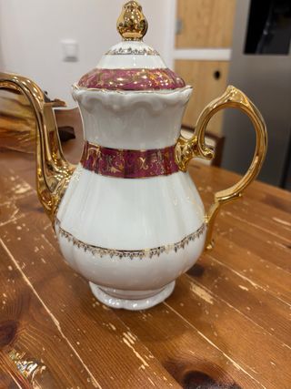 Juego de café Limoges porcelana.