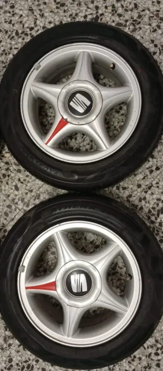 Llantas SEAT 4X100 R14 con neumáticos