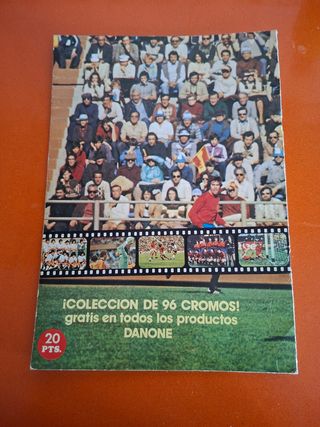 Álbum Fútbol Acción Mundial 82 Danone