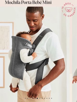 Babybjorn Mini Mochila Portabebés Gris