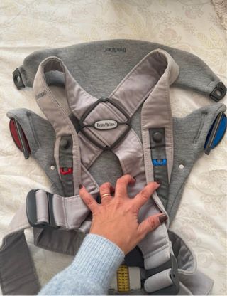 Babybjorn Mini Mochila Portabebés Gris