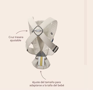 Babybjorn Mini Mochila Portabebés Gris