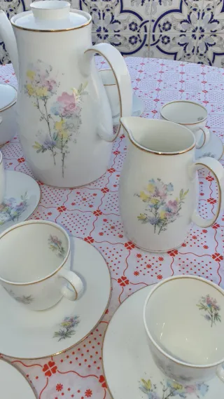 Conjunto SP Coimbra Louça Fina Flores