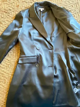 Abito blazer doppiopetto donna nero