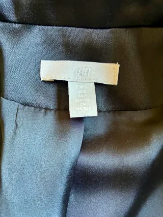 Abito blazer doppiopetto donna nero