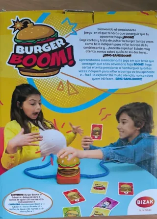 Juego de mesa Burger Boom