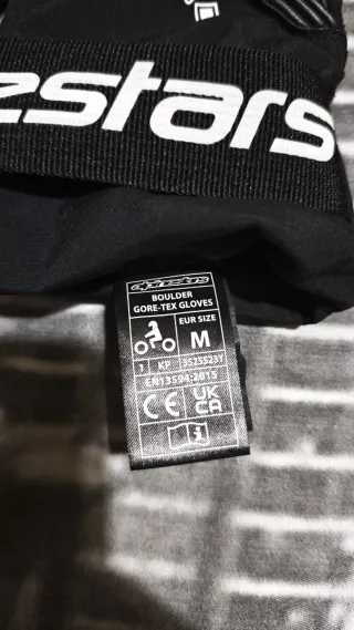 Guantes Alpinestars Boulder GORE-TEX Negros